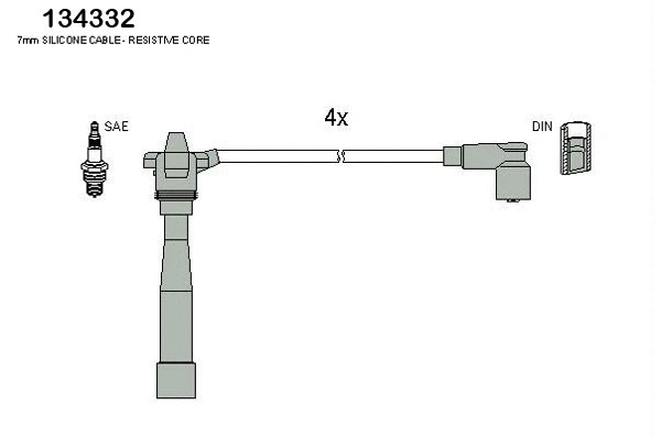 Ignition Cable Kit (134332)