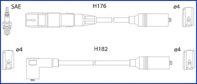 Ignition Cable Kit (134790)