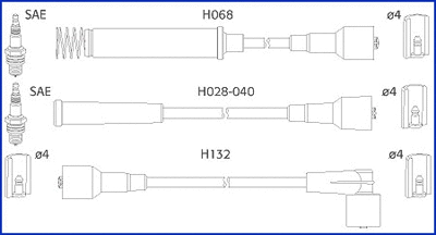 Ignition Cable Kit (134214)