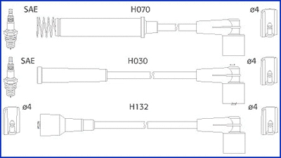 Ignition Cable Kit (134226)