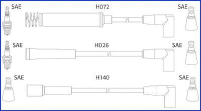 Ignition Cable Kit (134202)