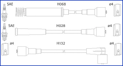 Ignition Cable Kit (134217)