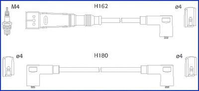 Ignition Cable Kit (134715)