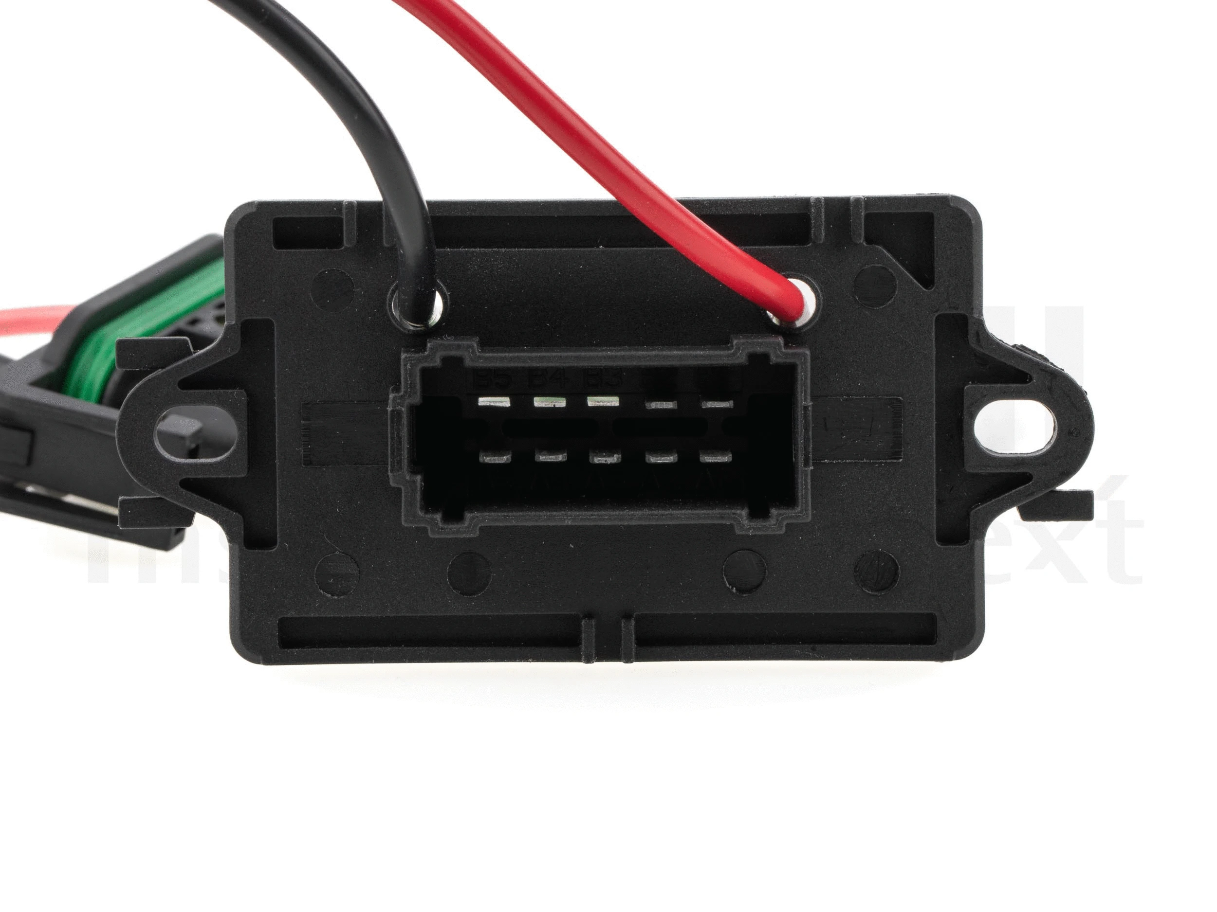 Resistor, interior blower