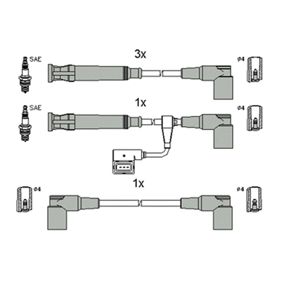 Ignition Cable Kit (134805)