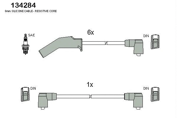 Ignition Cable Kit (134284)