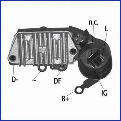 Alternator Regulator (132976)