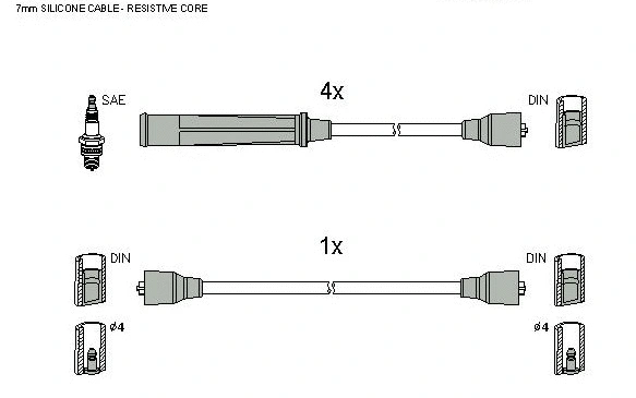 Ignition Cable Kit (134218)