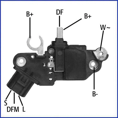Alternator Regulator (130591)