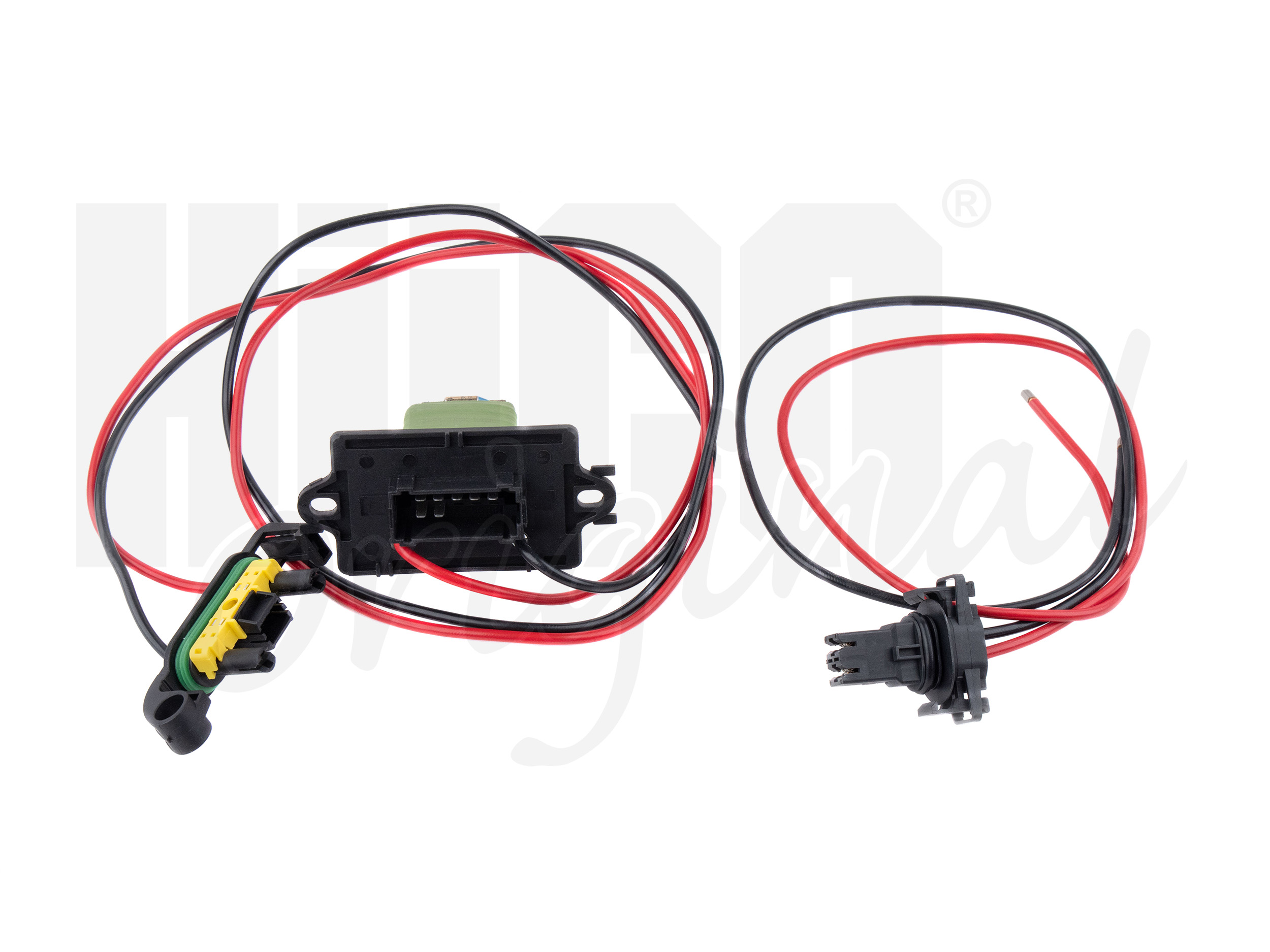 Resistor, interior blower