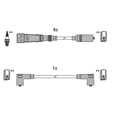Ignition Cable Kit (134786)