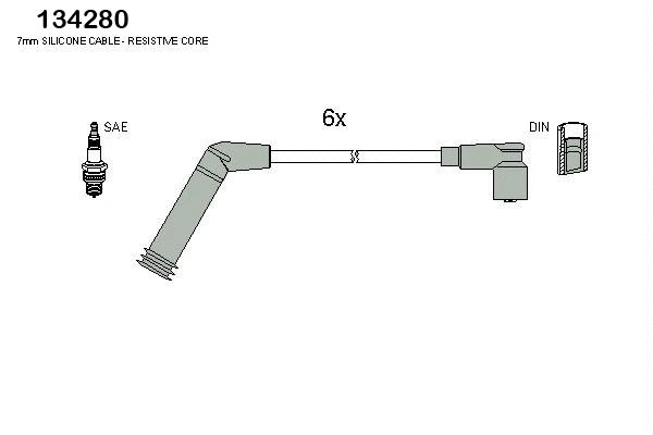 Ignition Cable Kit (134280)