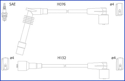 Ignition Cable Kit (134246)