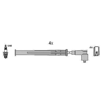 Ignition Cable Kit (134956)