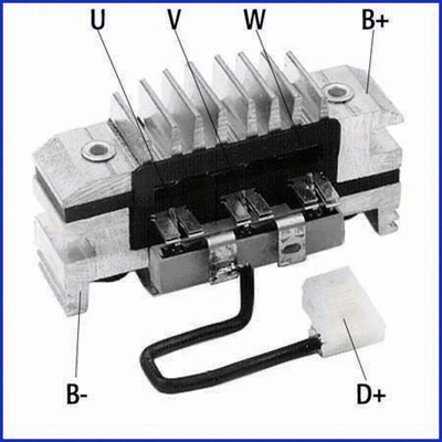 Rectifier, alternator (139581)