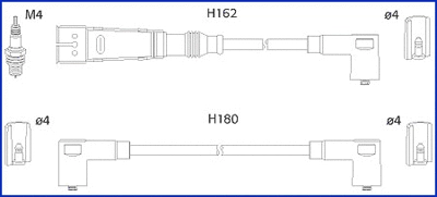 Ignition Cable Kit (134795)