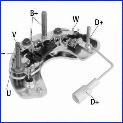 Rectifier, alternator (139632)