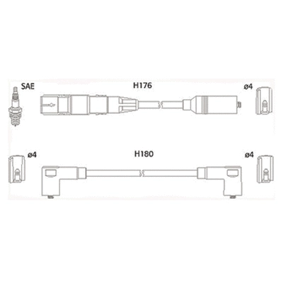 Ignition Cable Kit (134766)