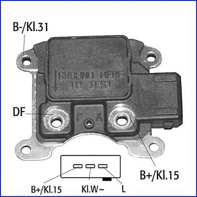 Alternator Regulator (130040)