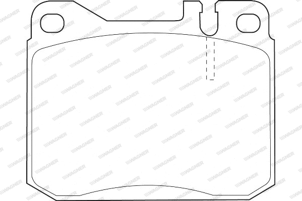 Brake Pad Set, disc brake (WBP20392A)