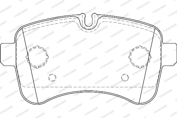 Brake Pad Set, disc brake (WBP29232A)