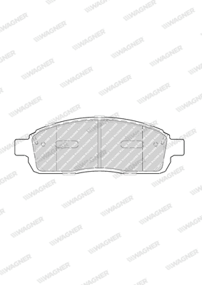 Brake Pad Set, disc brake (MX1083)