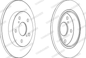 Brake Disc (WGR1645-1)
