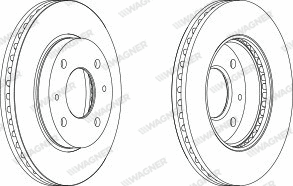 Brake Disc (WGR1577-1)