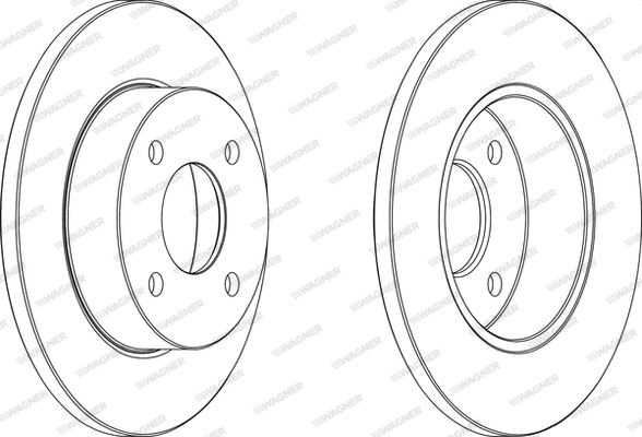 Brake Disc (WGR0442-1)