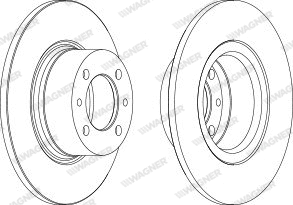 Brake Disc (WGR0035-1)