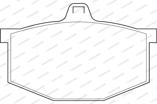 Brake Pad Set, disc brake (WBP20480A)