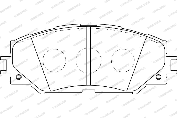 Brake Pad Set, disc brake (WBP24336A)