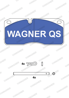 Brake Pad Set, disc brake (2906704960)