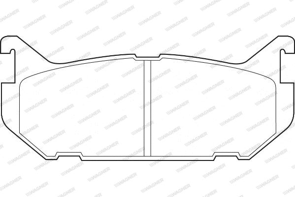Brake Pad Set, disc brake (WBP21766A)