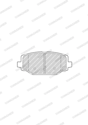 Brake Pad Set, disc brake (QC1596)