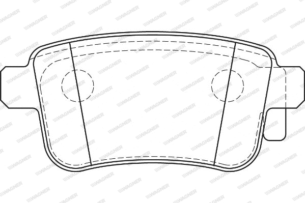 Brake Pad Set, disc brake (WBP24692A)