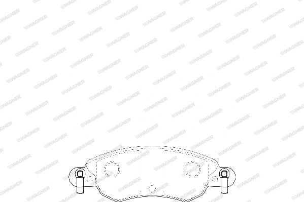 Brake Pad Set, disc brake (WBP23276A)