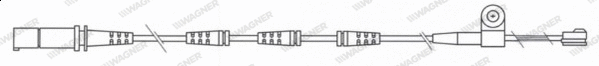 Warning Contact, brake pad wear (WWI335)
