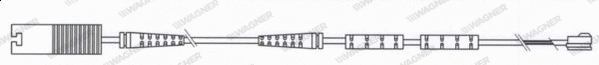 Warning Contact, brake pad wear (WWI360)