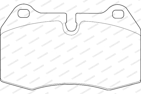 Brake Pad Set, disc brake (WBP21471A)