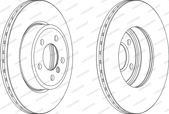 Brake Disc (WGR1271-1)
