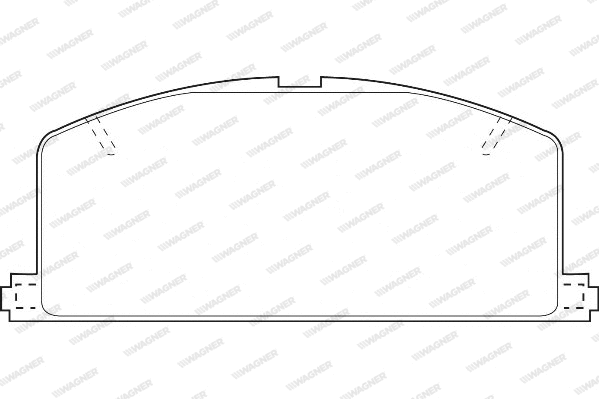 Brake Pad Set, disc brake (WBP20870A)