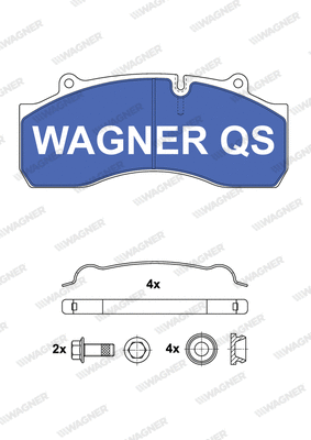 Brake Pad Set, disc brake (2914304950)