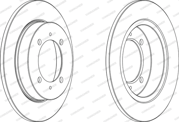 Brake Disc (WGR0886-1)