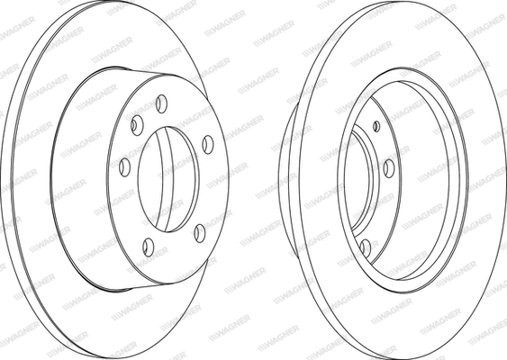 Brake Disc (WGR1272-1)