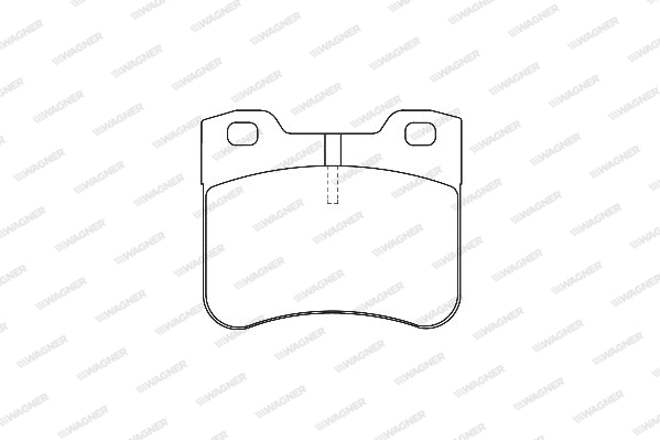 Brake Pad Set, disc brake (WBP21857A)
