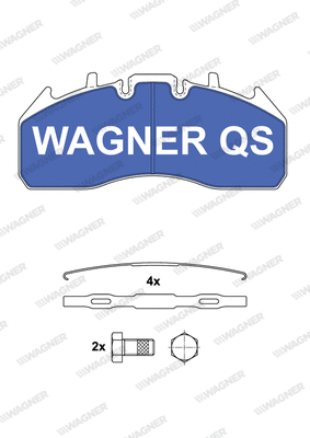 Brake Pad Set, disc brake (2917404950)