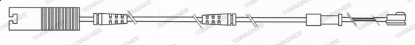 Warning Contact, brake pad wear (WWI358)