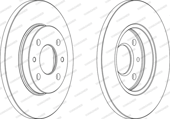Brake Disc (WGR0125-1)
