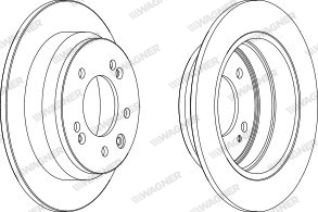 Brake Disc (WGR1618-1)